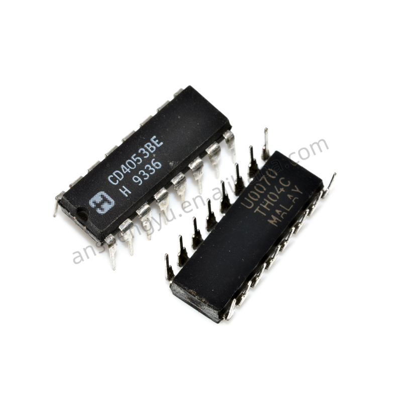 COPOER новый оригинальный CD4053BE CD4053 CD 4053 BE 3 схема IC переключатель 2:1 240Ohm 16-PDIP интегральные схемы интерфейс в наличии