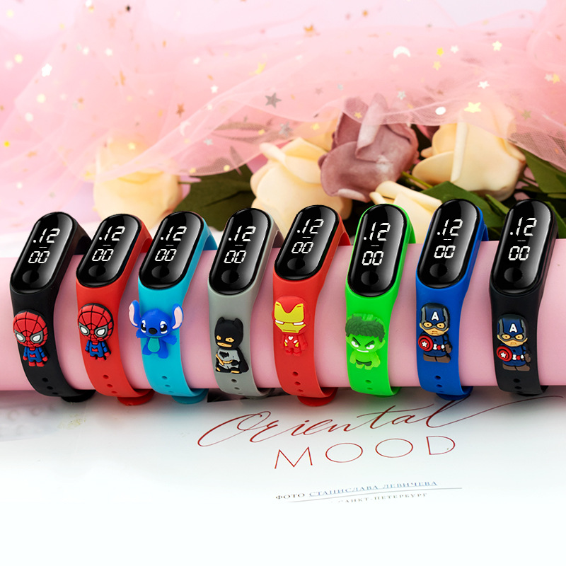 SKMEI 1251 Men Digital Wristwatch Hot Sale Fashion LED Digital Display Silicone Band Male Sport Watches