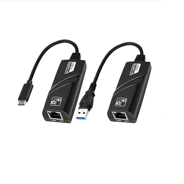Оптовая продажа, сетевая карта USB к RJ45 Gigabit, адаптер Ethernet типа C к Lan для ноутбука, ПК, компьютера