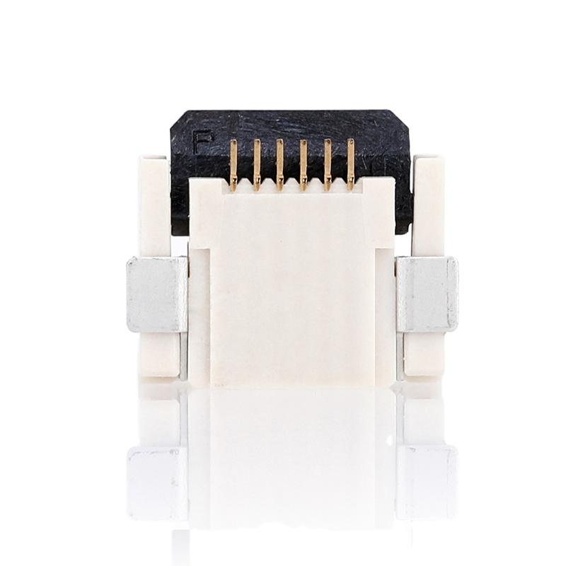 0.5mm Pitch FPC Connector 24Pin Botton Contact SMT Slide Lock H 2.0mm Connector Fpc