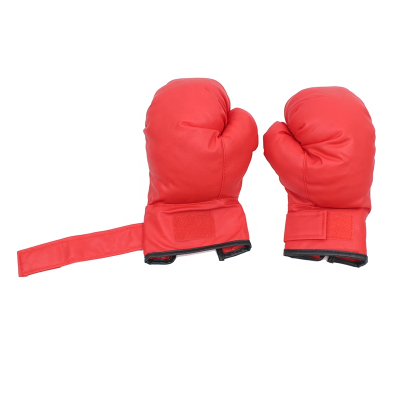 Custom Design PU leather Boxing Gloves Kids Punching Bag Mma Kickboxing Gloves Training For Kids Combat Workout Mitts Set