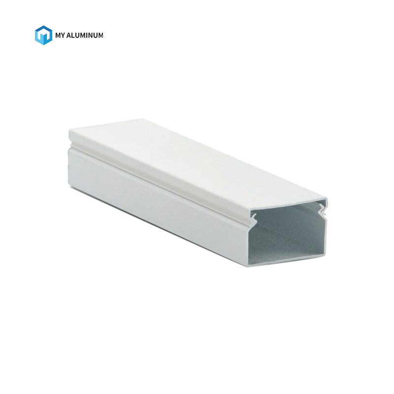Outdoor Anti-aging Customized Size Flexible Waterproof PVC Cable Trunking rectangle channel pvc