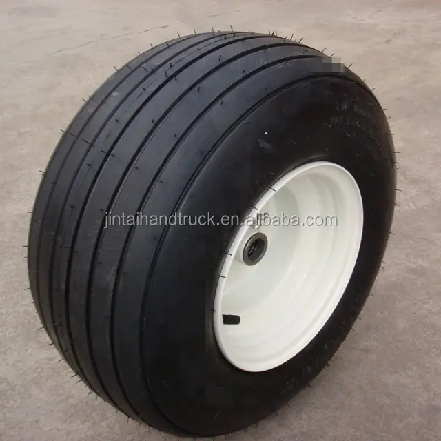 Straight ribbed on-deck equipment wheels 18x850-8 lawn mower tires 18x8.5-8