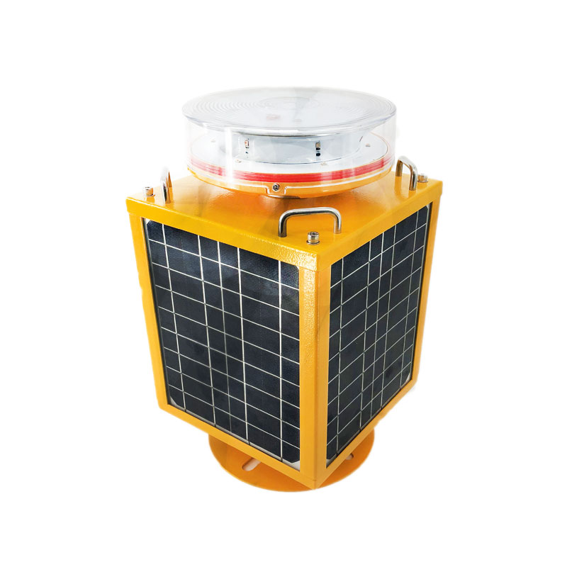 High Voltage Power Tower LED Red 32cd Solar Low Intensity Obstruction Light