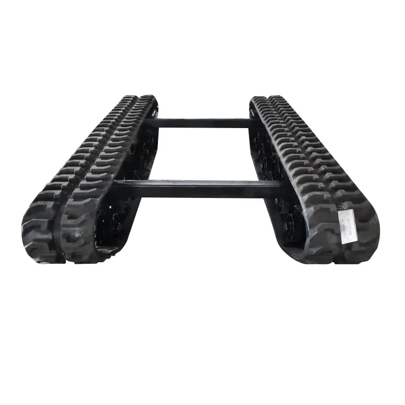 Excavator Crawler Chassis Assembly Drill Chassis Steel Crawler Running Chassis