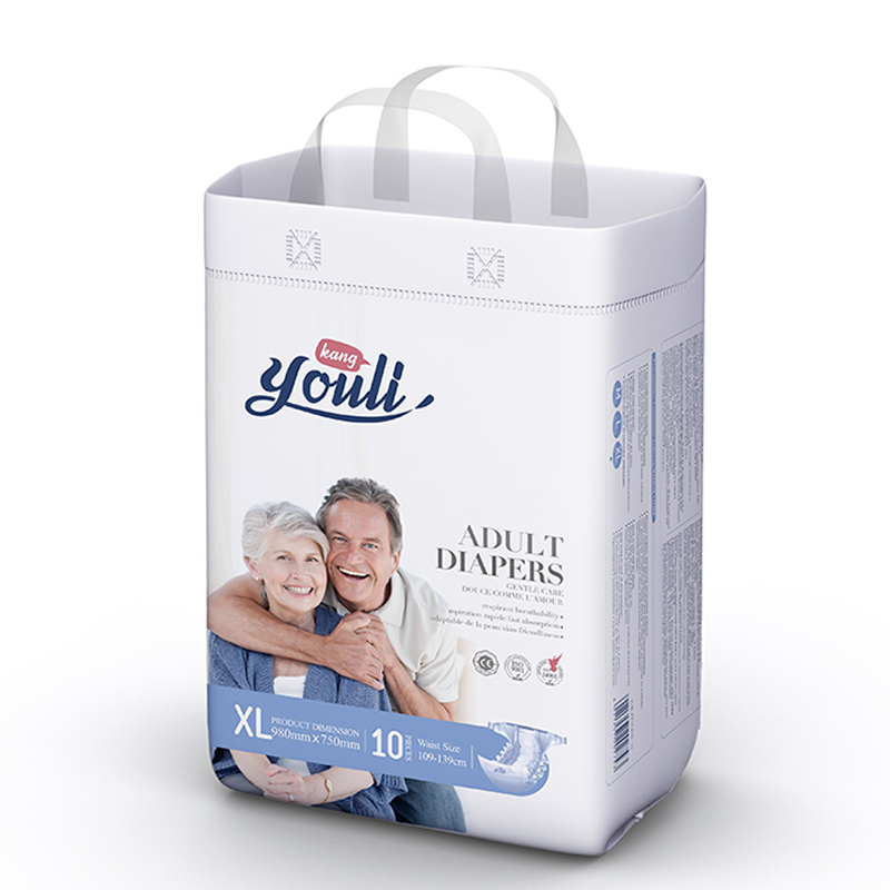 Wholesale factory free samples disposable adult men wearing diapers adult