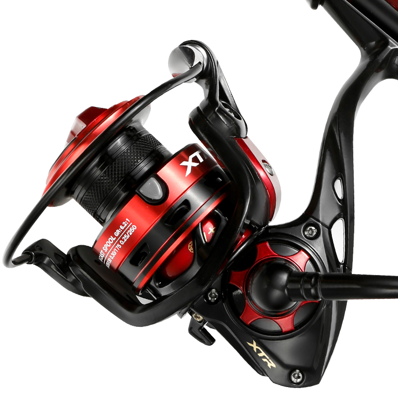 Alpha Fishing Spinning reel 7+1BB 10KG drag 2500 size metal spool spinning reel