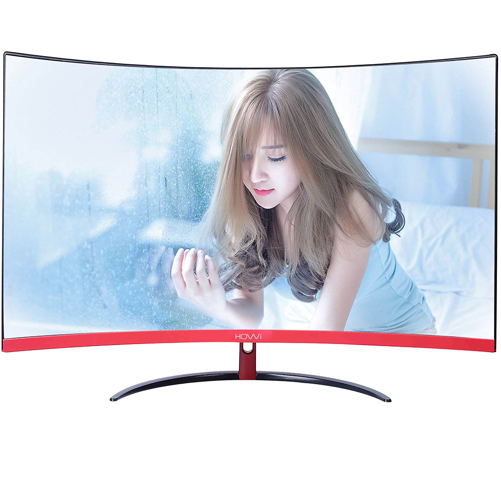 Изогнутый игровой монитор для ПК 32 "Barato 1080p 75 Гц
