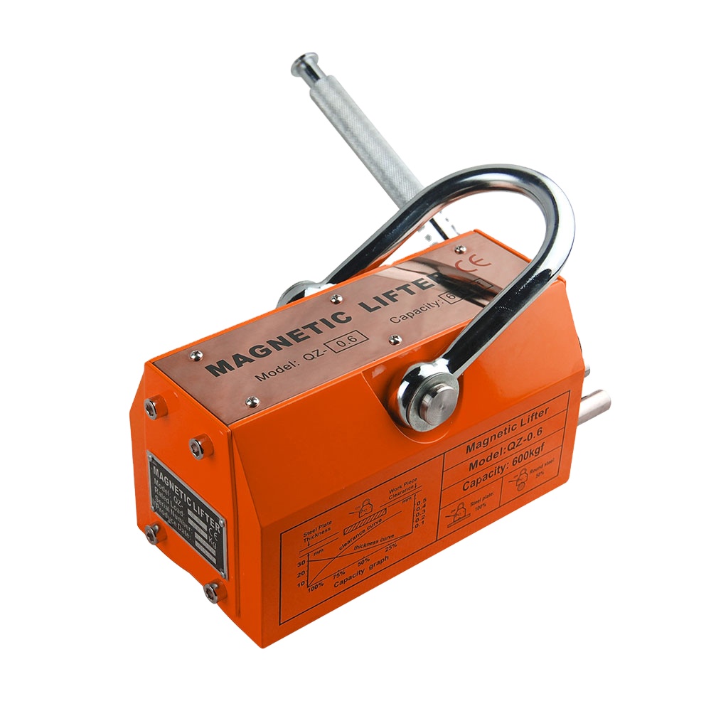 0.1T 0.3T 0.6 High Safety Factor QZ Permanent Magnetic Lifter Lifting Magnets Equipment
