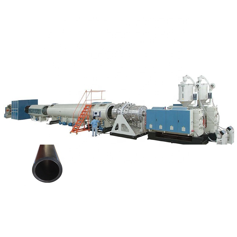 Городская водопроводная труба для подачи газа HDPE PE труба производственная линия Bogda поставщик оборудования