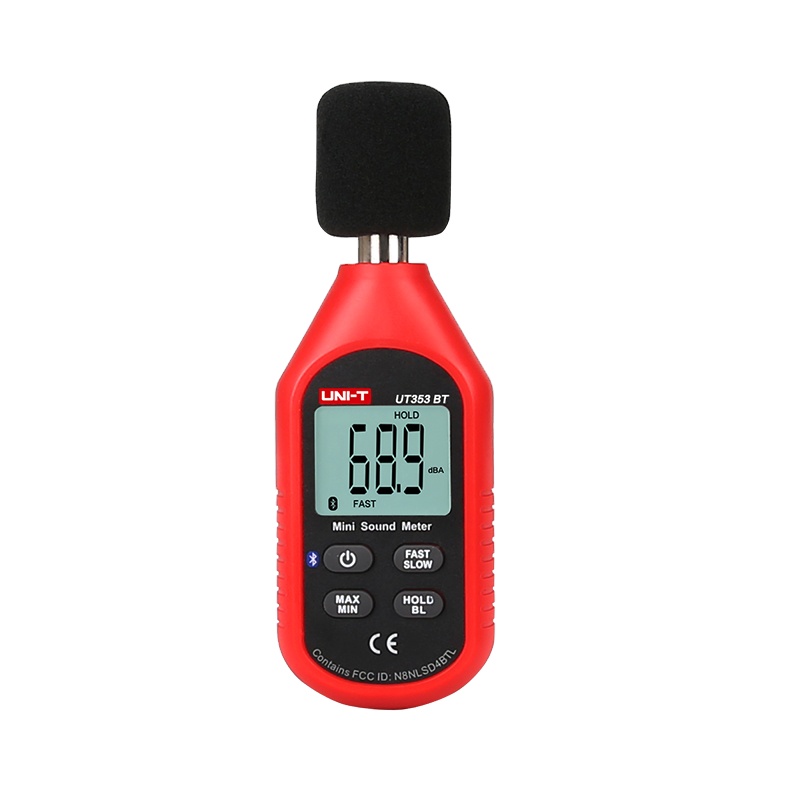 UNI-T UT353 шум измерительный прибор дБ метр 30 ~ 130dB мини аудио измеритель уровня звука децибел монитор