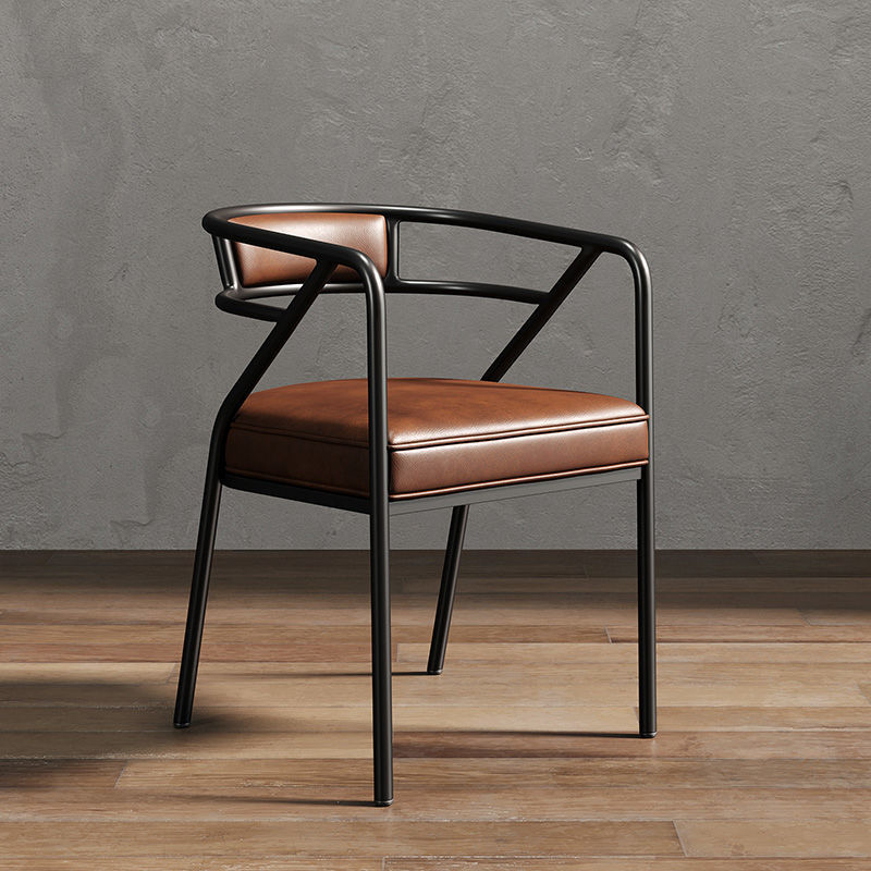 Dining chairs are luxurious, post-modern Nordic solid wood chairs, American family dining tables, stools and soft leather bags