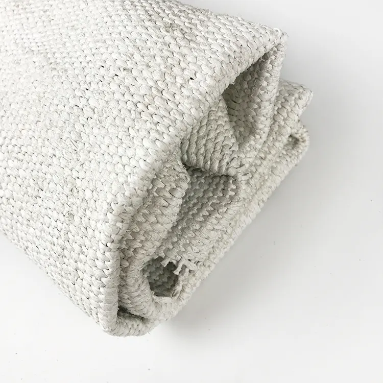 High temperature support custom dusty non asbestos cloth