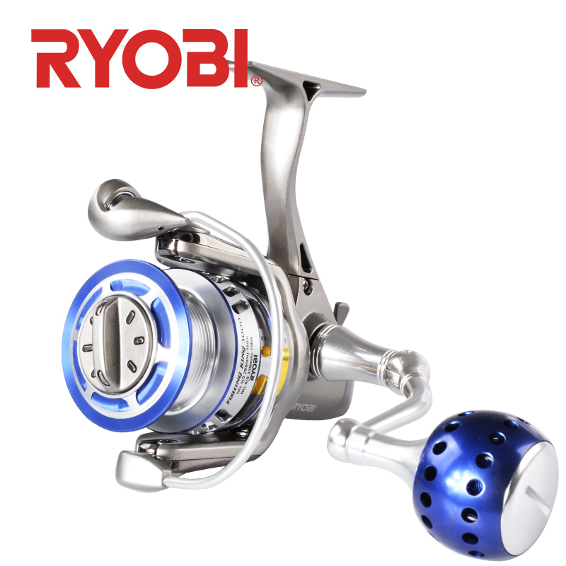 Ryobi рыболовная King 1000/2000/3000/4000/6000/8000 Рыболовные катушки морской запатентованный крутящийся венчик для катушки с Макс Перетащите 10 кг