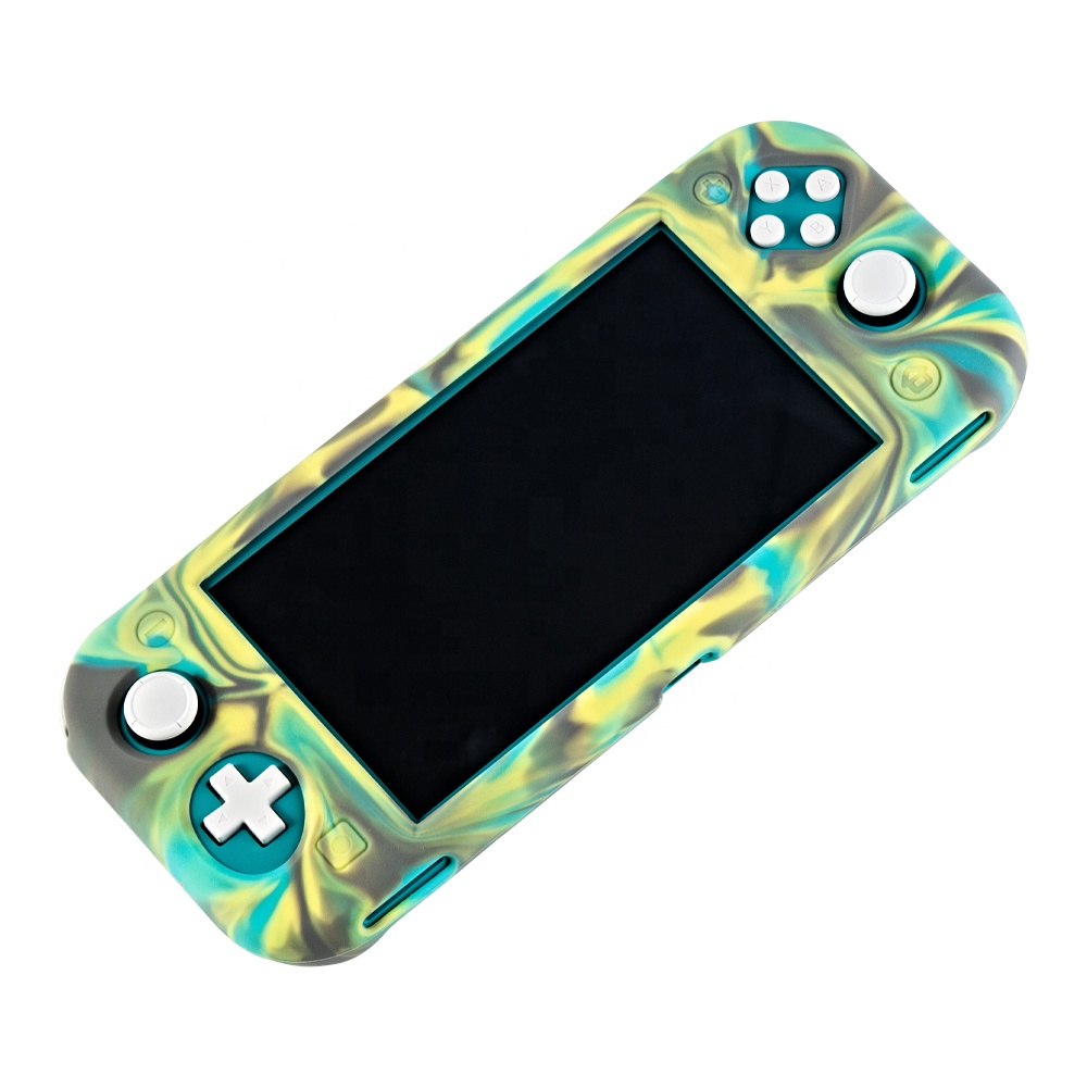 DOBE TNS-19073 силиконовый полный защитный чехол с захватами для консоли Nintendo Switch Lite