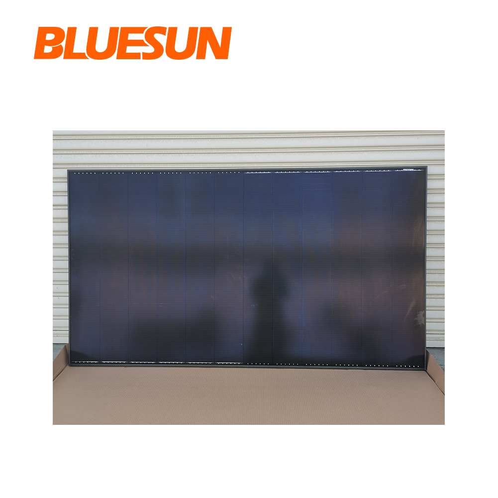 Bluesun overlapping 500w monocrystalline solar panel 500w solar panel mono solar mono panel 500w