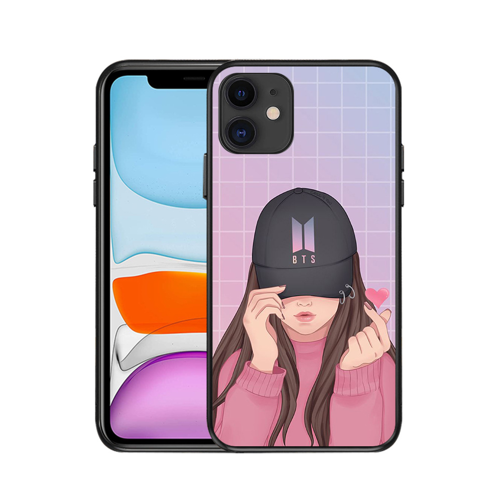 Подходит для iPhone11pro Корейская звезда Тянь Цзе оборона Молодежная группа чехол для мобильного телефона BTS чехол для телефона