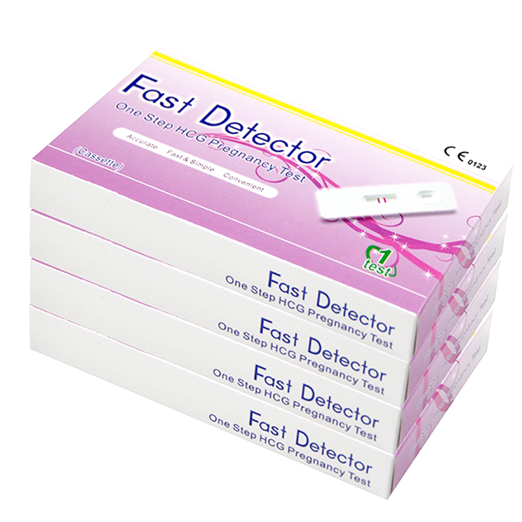 5 minutes fast detecte one step HCG pregnancy test (colloidal gold)