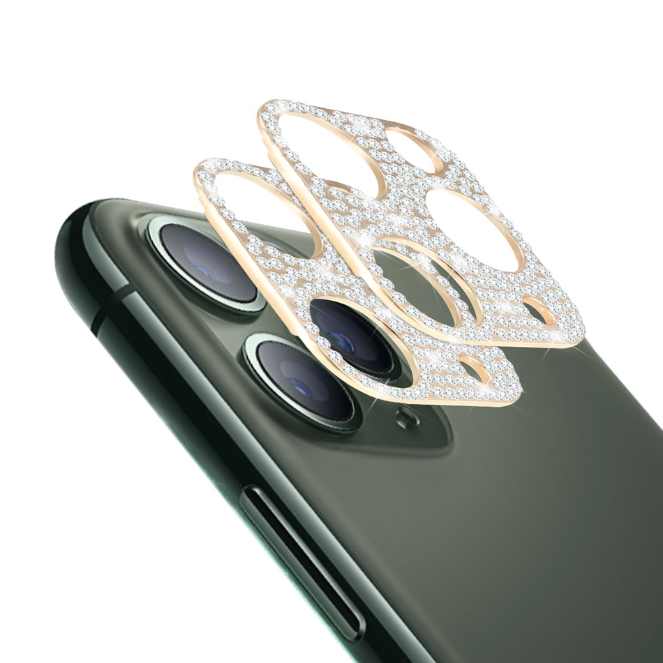 Coolyep Алмазный 3D закаленное стекло Защита для экрана камеры для нового Iphone 11 до 12 Pro Max
