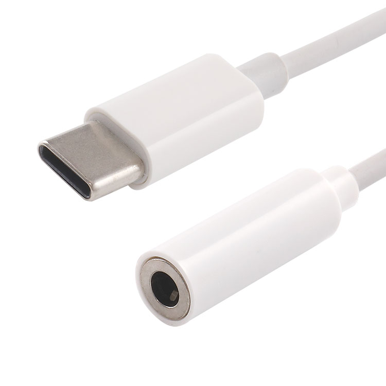 Free Shipping Audio Cable USB C Headphone Cables Type C to 3.5mm Audio Adapter Jack Earphone Adapter