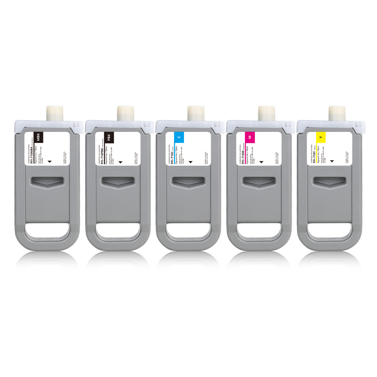 PFI710 PFI-710 PFI 710 Compatible Ink Cartridge With Pigment Ink with Chip For Canon imagePROGRAF TX TX-2000 TX-3000 TX-4000