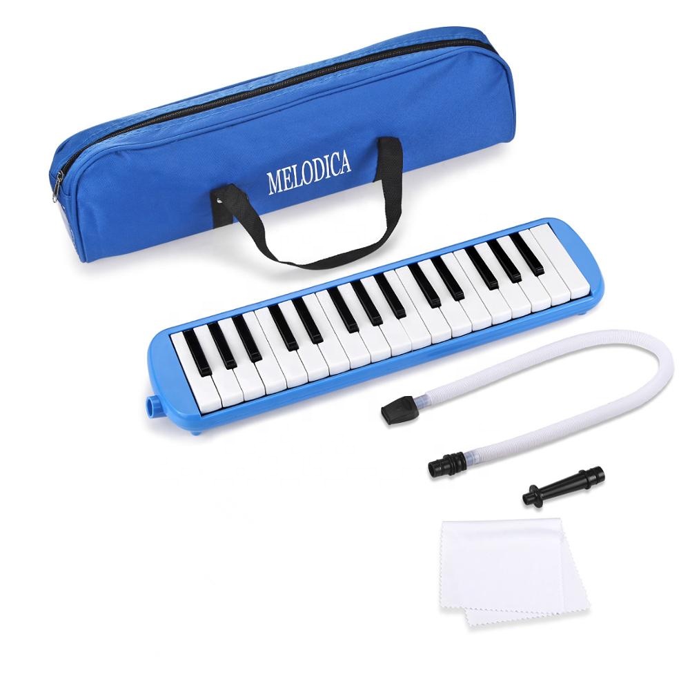 Melodica 32 Key Piano Musical Instrument for Music Lovers Beginners Gift with Carrying Bag