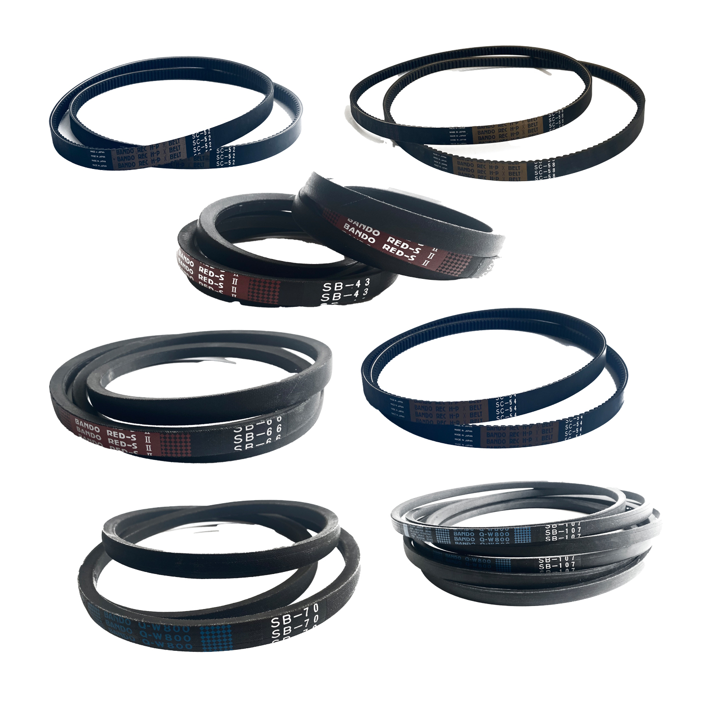 BANDO ремень для DC70 DC105 DC60 AR90 AR96 ER112 высококачественный индийский для комбайн Kubota запасные части