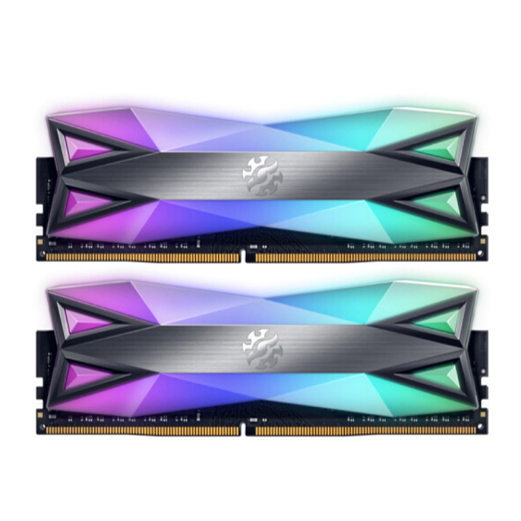 ADATA RAM XPG d60 ddr4 3200 16gb( 8g * 2) 32gb( 16g * 2) Настольная память RGB light bar magic lights