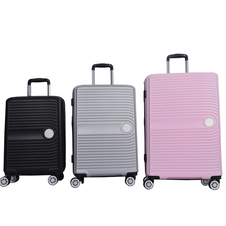 ABS Wheels spinner Hard case travelling luggage soft carry-on luggage set