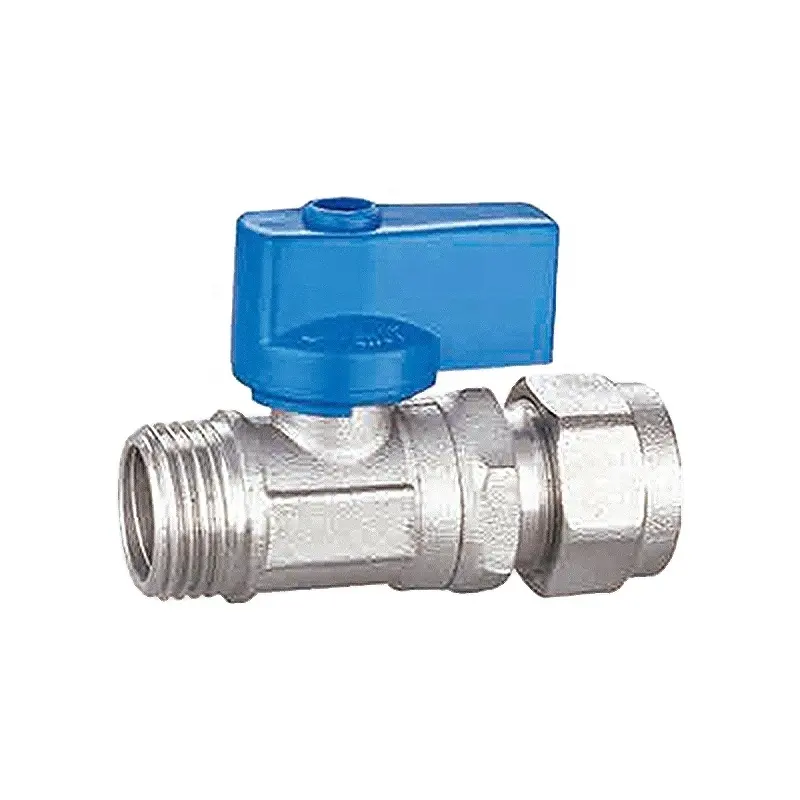 China 1/2''-3/8'' Inch Male Thread Ball Valve With Ce Certificate