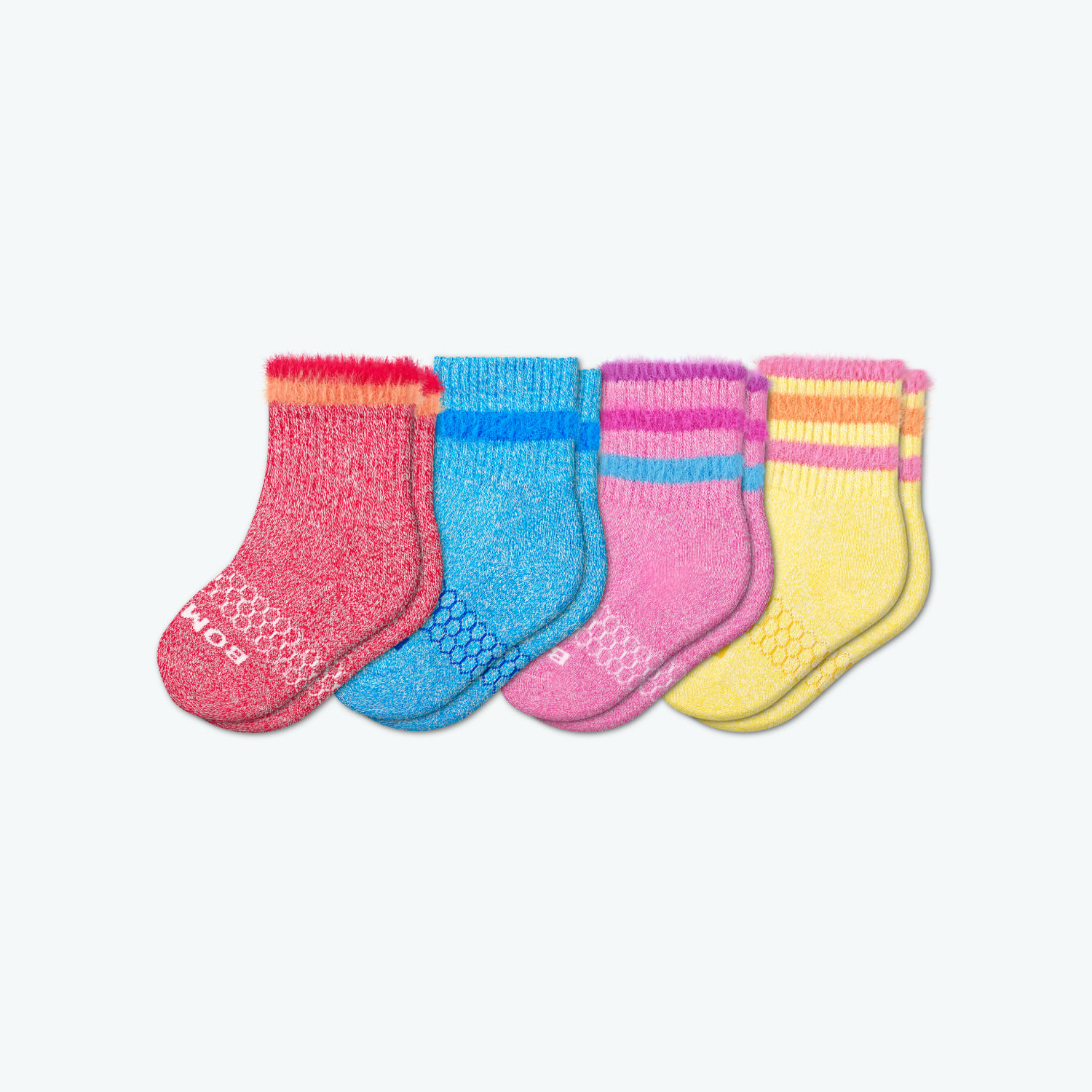 wholesale OEM customized non-slip Sesame Street latest baby calf socks children socks