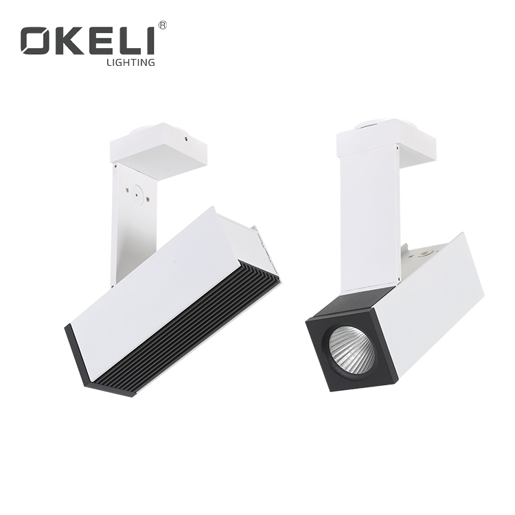 OKELI Long lifespan indoor aluminum lamp body 15w 20w led surface spot lamp