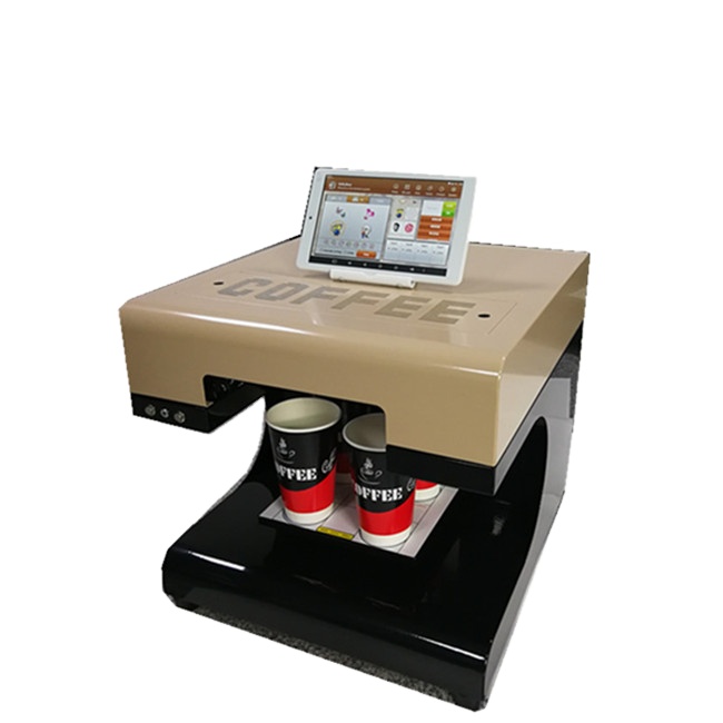 2021 Android System Cappuccino 3d Let's Edible Cake Selfie Latte Art Printing Machine Coffee Latte Printer Face Machine Price