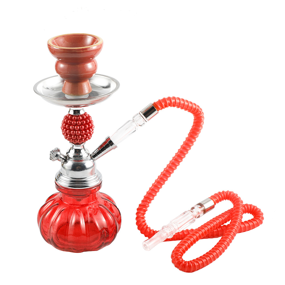 Best Price Other Smoke Accessory Complete Set Pearl Mini Shesha Acrylic Hookah Glass Vase