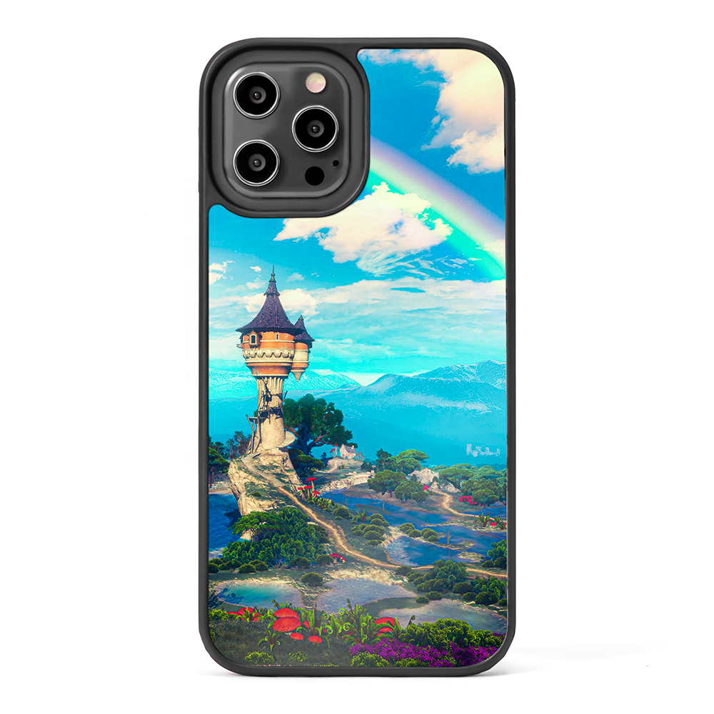 Shine-E wholesale high quality new design custom pattern cell phone covers 2D sublimation blank phone case