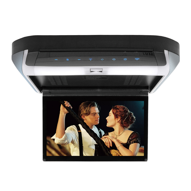 Powersun 10 inch LCD Roofmount Ceiling Car Monitor Flip Down Car DVD Player