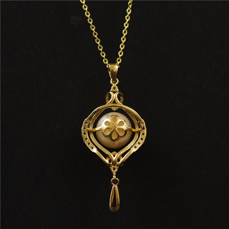 Professional Chinese Factory Customised Gold Necklace Pendants