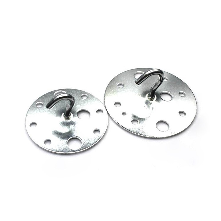 75MM Open round hanging plate thickening chandelier chassis hook hanging bell hook