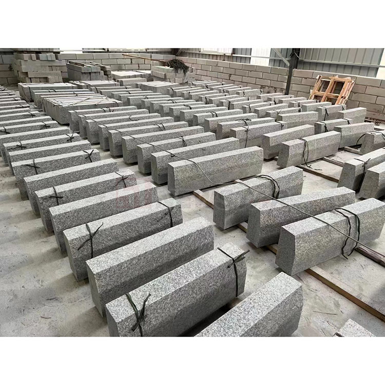 Newstar Wholesale Chinese Grey Price Border Road Granite Curb Stone Kerb Stone Granite Kerbstone Granite Curbstone
