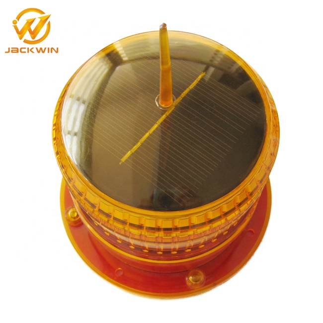 Solar Beacon Marine Warning Light with Bird Pike IP68
