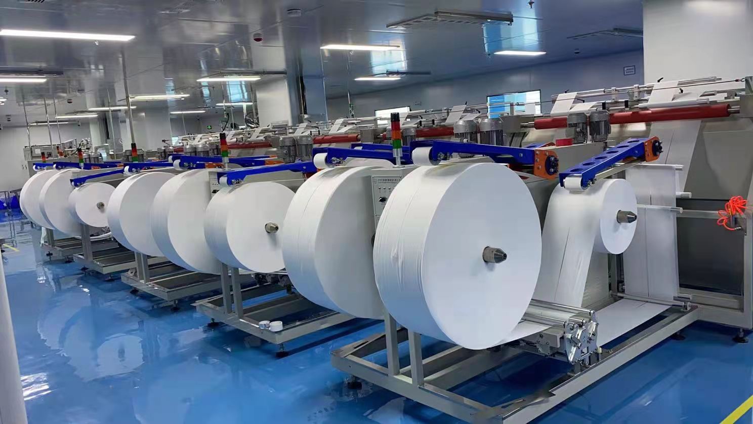 Factory Price Various Disposable Spunlac Tissue Baby Making Wipes Wet Machine Automatics