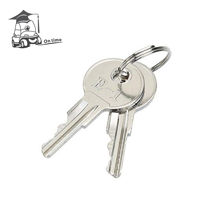 2Pcs Ignition Keys Fits EZGO Gas&Electric Golf Cart 1981-Up OEM 17063-G01 17063G01