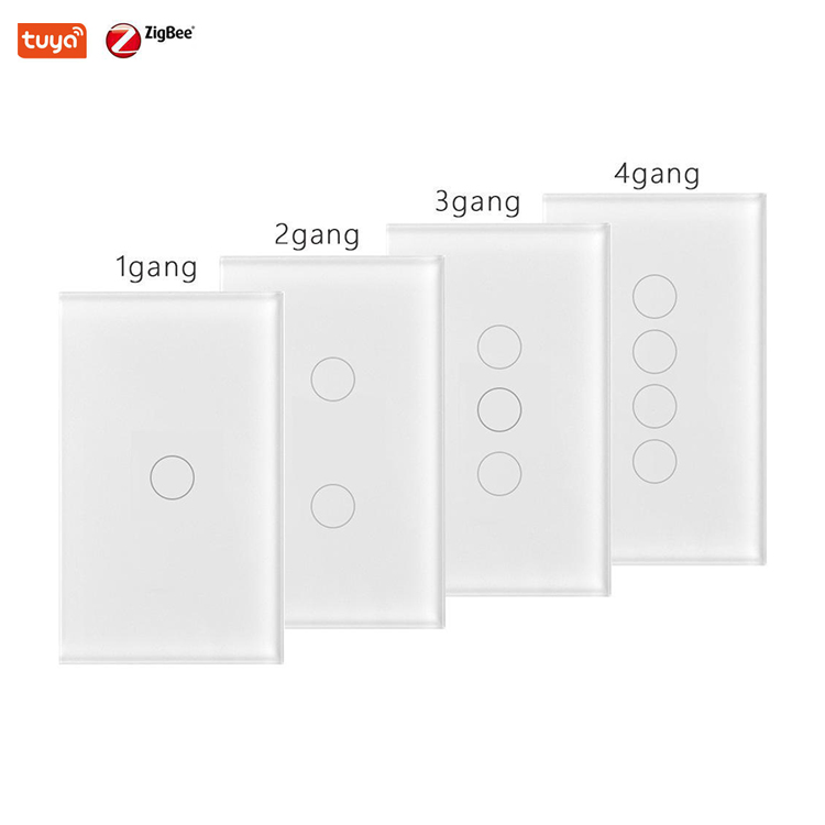 Умный выключатель Zigbee, светодиодный светильник с Wi-Fi, rf, google gsm, дистанционным управлением