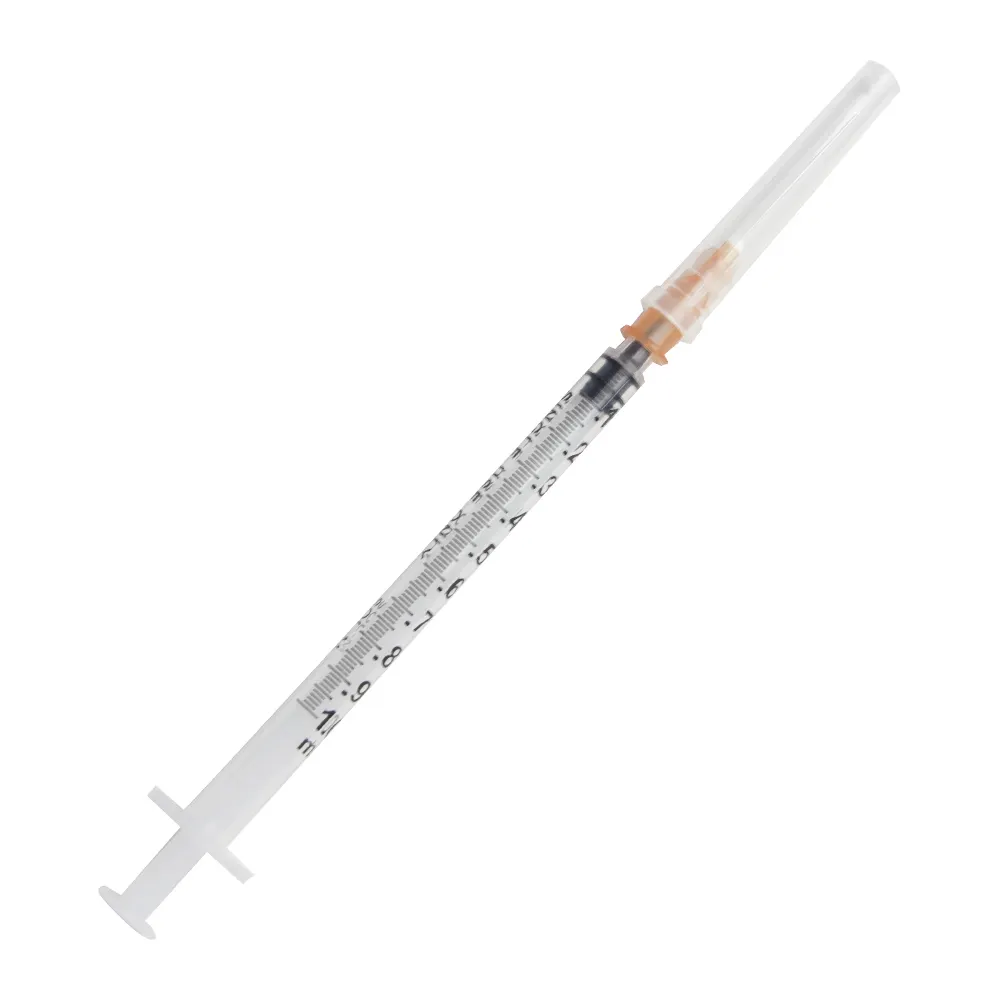 Disposable 1ml Luer Slide Sterile Syringe with Needle Vaccine Syringe