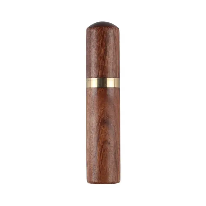 Wholesale Custom Portable Wooden Toothpick Holder Pocket Size Tooth Pick Dispenser Bucket Needle Case With Box