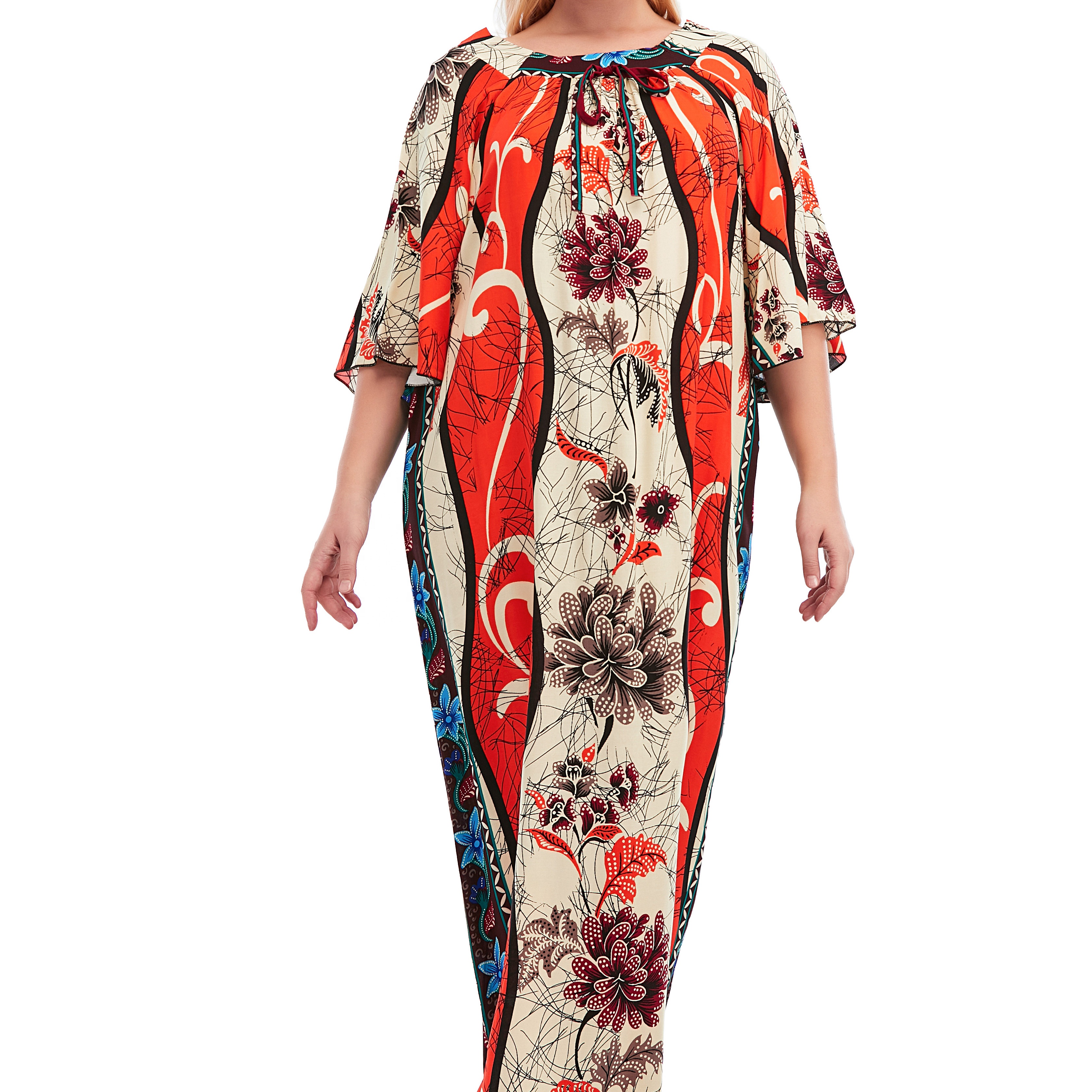 Cameroon Wholesale African Casual Cameroo African Muslim Dress boubou Dashiki African Print Dress Women Rayon Dress