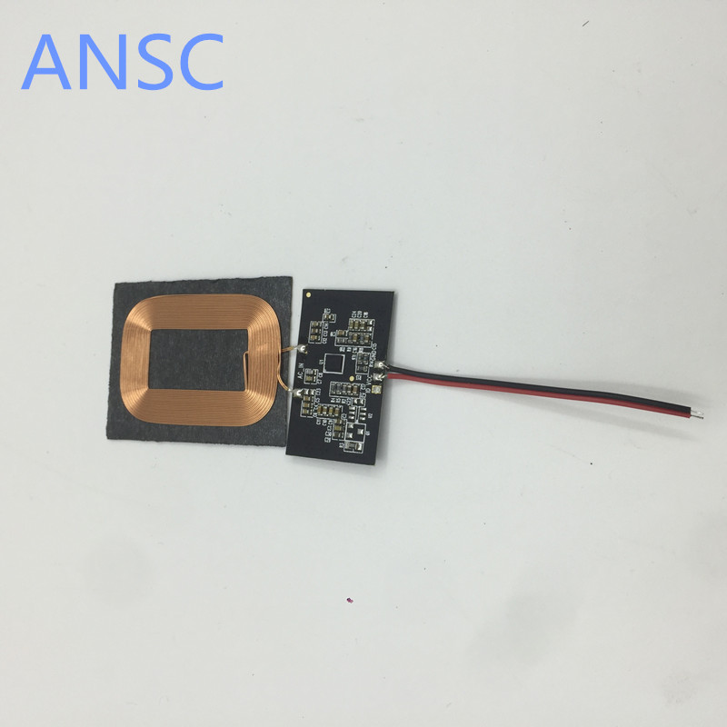 5V 1A 5w 1000mA RX модуль qi беспроводной приемник Беспроводная зарядка