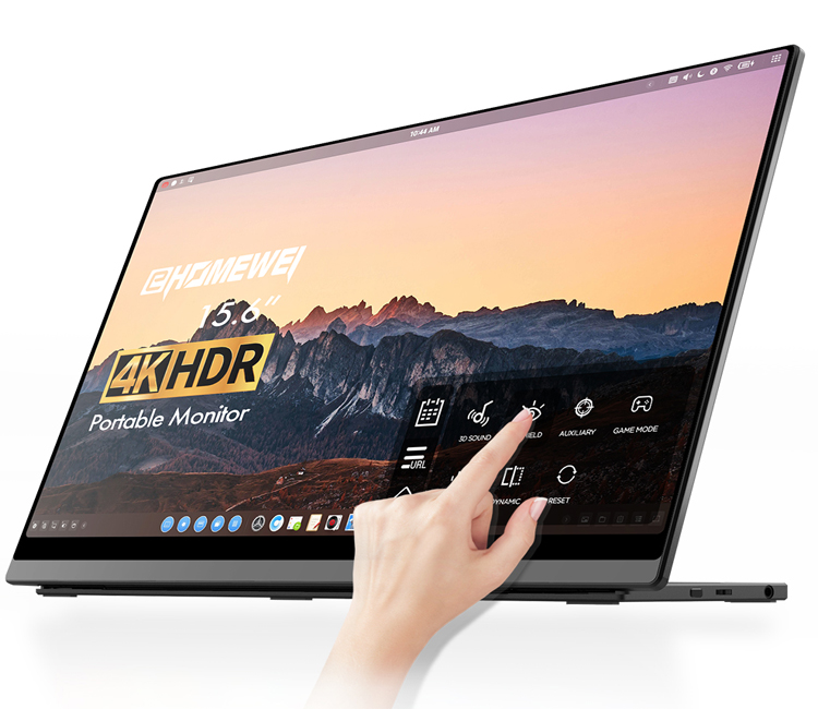 Профессиональная портативная трансформируемая монитор 15,6 дюймов 1080P HDR IPS USB-C ноутбуков Monitor экрана вашего компьютера цвет изделия игровой для контроля уровня сахара в крови с Smart Cover и колонки