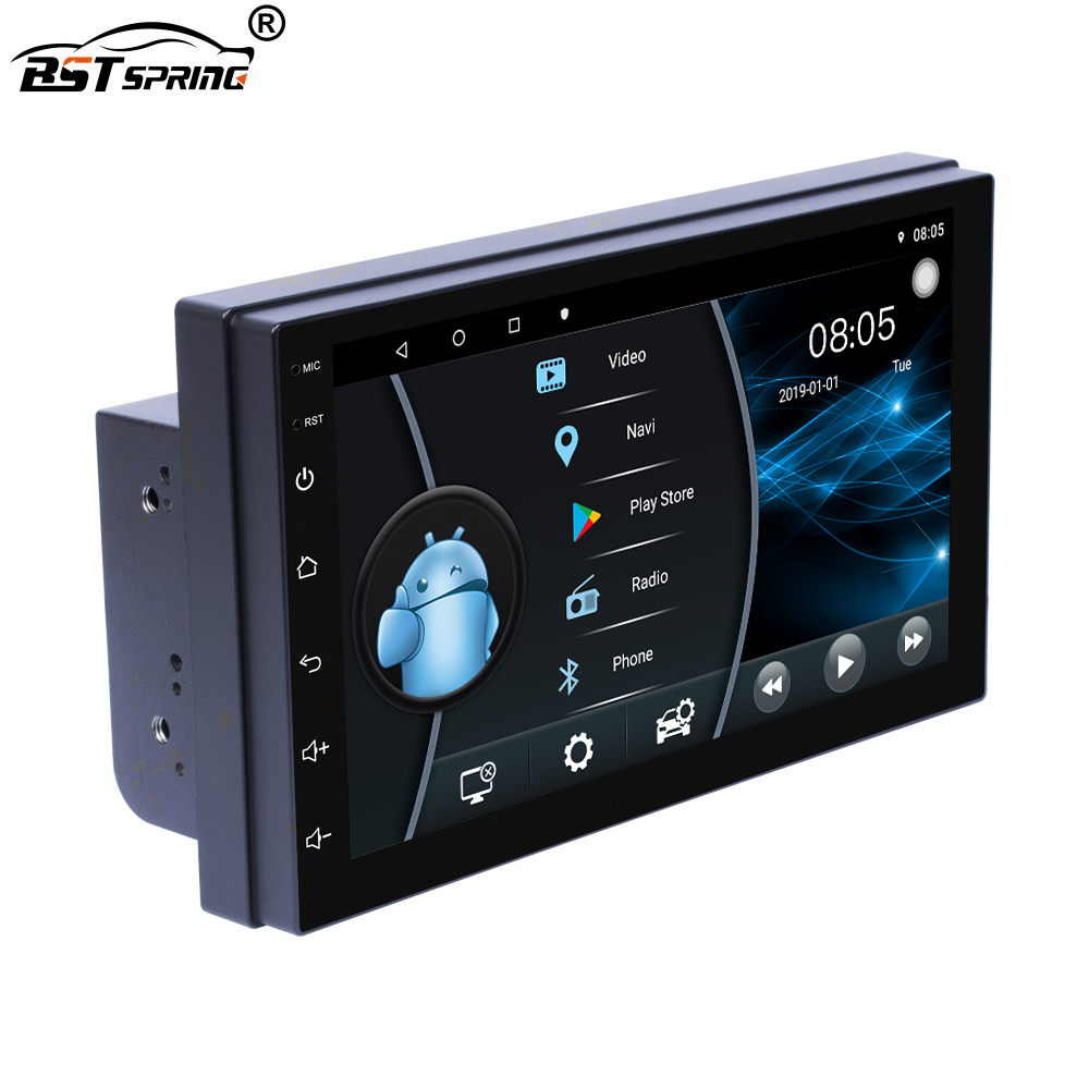 Bosstar Android автомобильный стерео dvd плеер радио с gps навигационная система для 7-дюймовый универсальный