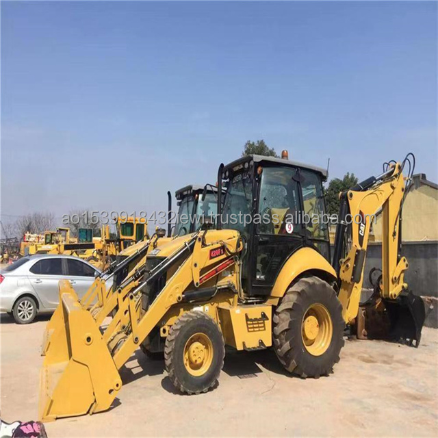 sale of 90% of new second-hand caterpillar 420F backhoe loader